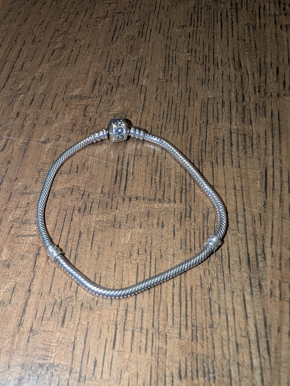 Pandora Sterling Snake Chain Bracelet - Silver